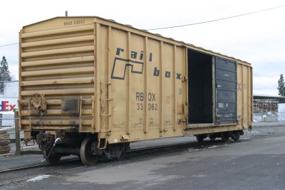 Detail Images: Railbox Pullman-Standard 5277 CuFt Boxcar