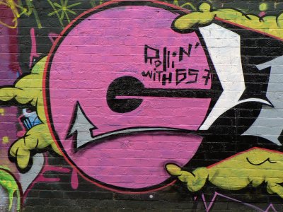 Pompey, Fratton Park graffiti - March 08
