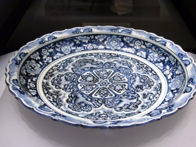Capital Museum Blue and White from National Museum of Iran 2