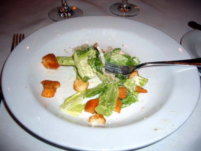 Sept 21 Dinner Caesar Salad