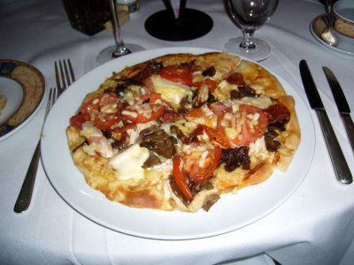 Sept 24 Dinner Il Adagio Pizza