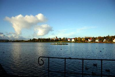 Reykjavik Tjornin Lake