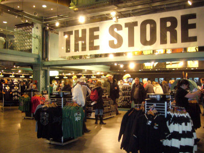The Guinness Storehouse, store