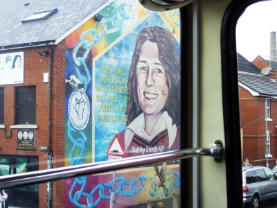 Mural of Bobby Sands MP