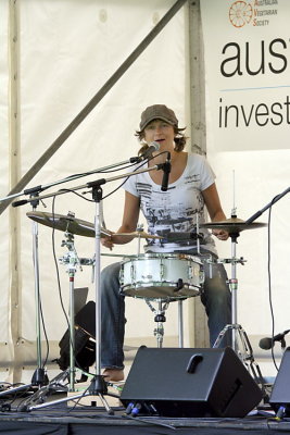 Sam, Rosie Burgess' drummer 3279_