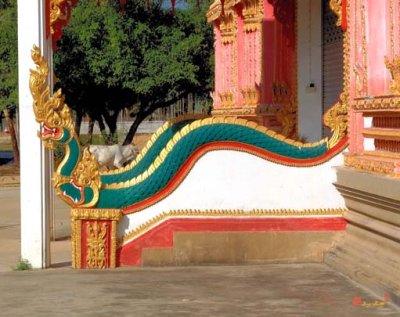 Wat Ban Tha Kok Hae Ubosot Naga Balustrade (DTHU273)