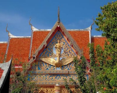 Wat Wichit Sangkaram Ubosot Gable (DTHP020)