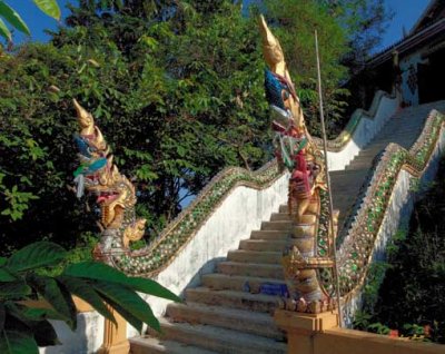 Wat Ban Ko Si-Li Stairway to Ubosot (DTHP028)