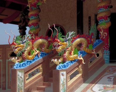Tha Rua Shrine Dragon Banisters (DTHP120)