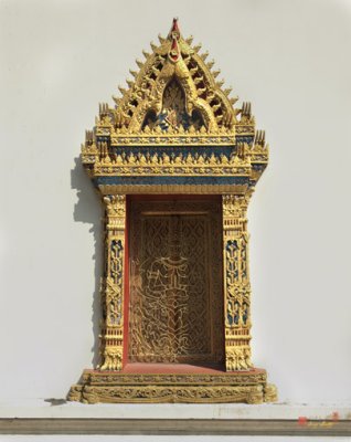 Wat Phraya Yang Ubosot Window (DTHB491)