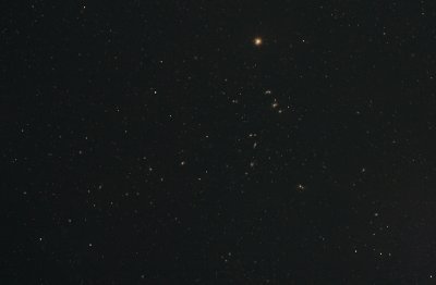 Hercules Galaxy Cluster (longer exposure)