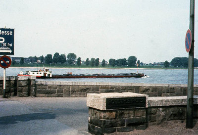 On the Rhine at Dusseldorf 1960s.jpg
