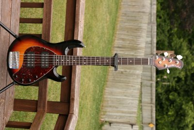 Musicman Stingray 5 HH in Vintage Sunburst - Sold 9/2007