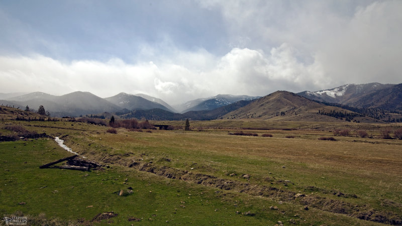 Rain Clouds Over The Siskiyous