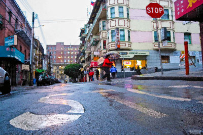 A Rainy Day on Waverly Place