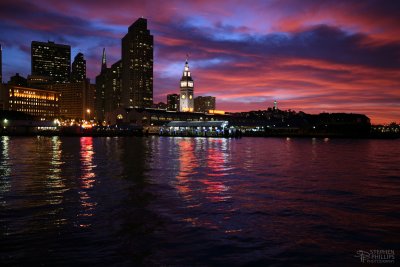 Super Sunset in San Francisco - Alternative View