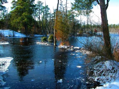 Winter on Goshen Pond