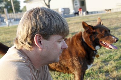 Dave Woodsmall with Jasmine
