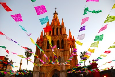 Cathedral-San Miguel De Allende-Mexico