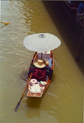 Damnoen Saduak floating Market-Bangkok