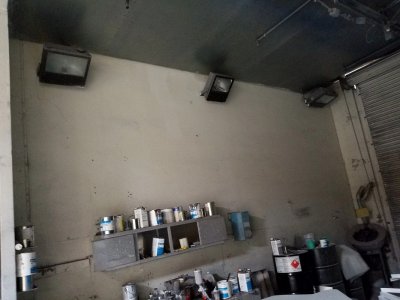 Paint Booth Area