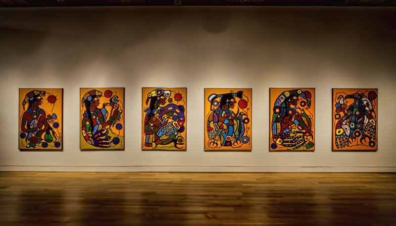 Morrisseau all in a Row 