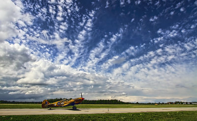 Kittyhawk and Dramatic Sky 