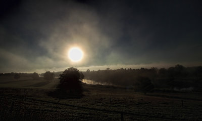 Bright Sun and Mist