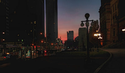 Inner City Sunset 
