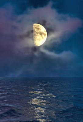 Moon and Water 