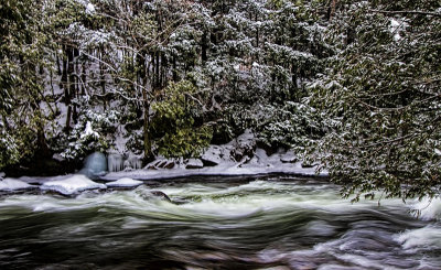 White Water in Winter 