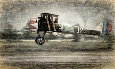 Nieuport 28 Sketch 