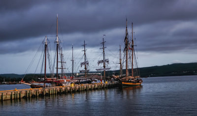 Tall Ships at the Dock 