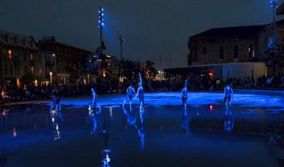 Dancing in the Splash Pad 