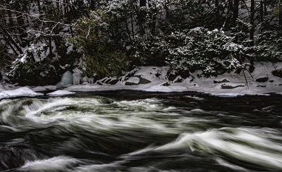 White Water in Winter 