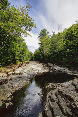 Buttermilk Falls in Summer 