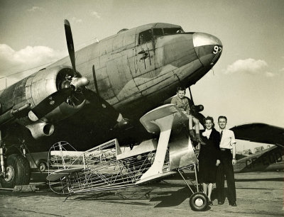 DC-3 and Mini Biplane