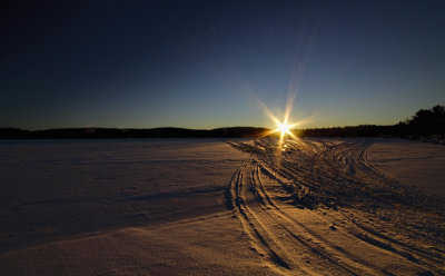 Sunset on the Trail