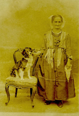 A Lady and her Dog