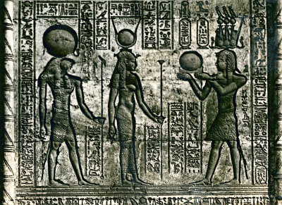 From the Dendera Temple 