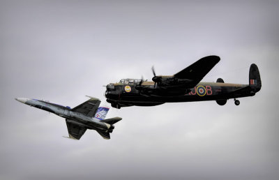 Lancaster and CF-18