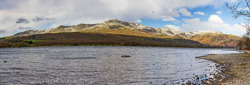 IMG_3815-3823-Edit.jpg Coniston Water - view towards The Old Man of Coniston and  -  A Santillo 2012