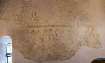 IMG_6463-6465.jpg Medieval frescoes - Ste. Apolline's Chapel, Saint Saviour -  A Santillo 2014-  A Santillo 2014