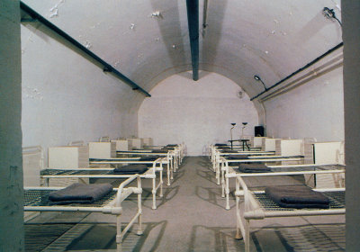 Jer_1983_022.jpg German Underground Military Hospital hospital ward - St Lawrence -  A Santillo 1983
