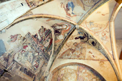 IMG_4790.jpg Winchester Cathedral - Medieval wall paintings in the Chapel of the holy Seplchre - 12th c -  A Santillo 2013