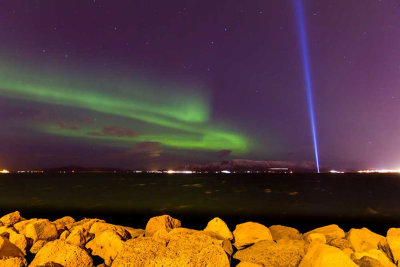 IMG_5247-Edit.jpg Aurora Borealis from the sea front - Reykjavik -  A Santillo 2014