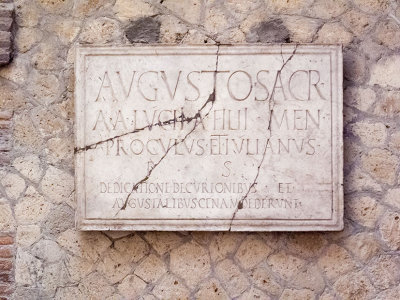 G10_0597.jpg Commemorative plaque - Herculaneum (Ercolano), Campania -  A Santillo 2010