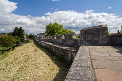 IMG_3278.jpg View of City walls towards Walmgate Bar - Paragon Street, York - © A Santillo 2011