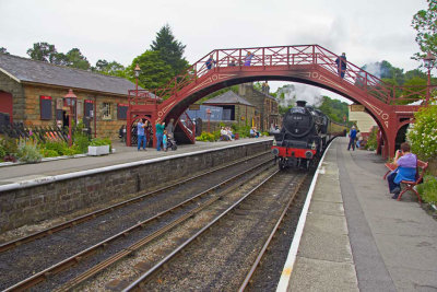 IMG_3516.jpg Goathland station - North Yorkshire Moors Railway - © A Santillo 2011