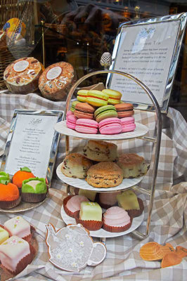IMG_3525.jpg Bettys Cafe Tea Rooms window with famous macaroons - Stonegate, York -  A Santillo 2011